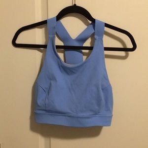 Blue lululemon bra